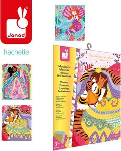 Janod Zestaw kreatywny Mozaika Księżniczki (J07898) 18