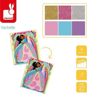 Janod Zestaw kreatywny Mozaika Księżniczki (J07898) 2