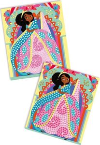 Janod Zestaw kreatywny Mozaika Księżniczki (J07898) 7