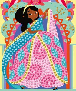 Janod Zestaw kreatywny Mozaika Księżniczki (J07898) 9