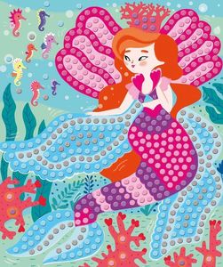 Janod Zestaw kreatywny Mozaika Księżniczki (J07898) 10