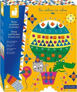 Janod Zestaw kreatywny Kryształki i naklejki Fiesta (J07820) 16