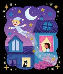 Janod Zestaw kreatywny Brokat i fluorescencyjny piasek Magiczna noc (J07885) 6