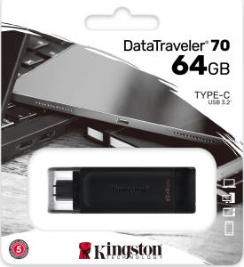 Pendrive Kingston DataTraveler 70, 64 GB  (DT70/64GB) 2