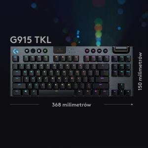 Klawiatura Logitech G915 TKL GL Tactile (920-009503) 5