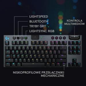 Klawiatura Logitech G915 TKL GL Tactile (920-009503) 6