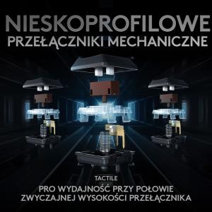 Klawiatura Logitech G915 TKL GL Tactile (920-009503) 8