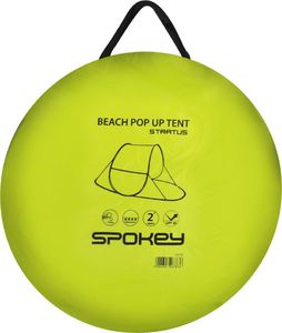 Spokey Namiot plażowy Stratus samorozkładający z filtrem UV zielono-granatowy (926783) 3