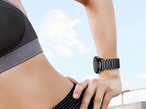 Alogy Stainless steel Galaxy Watch Active 2 czarna 5