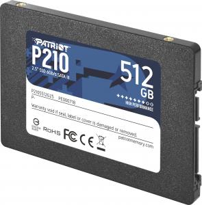 Dysk SSD Patriot P210 512GB 2.5" SATA III (P210S512G25) 2