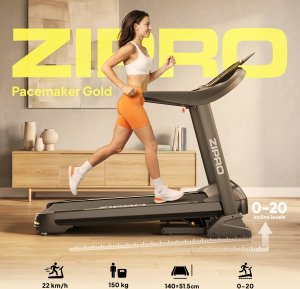 Bieżnia Zipro Pacemaker Gold iConsole+ elektryczna 2