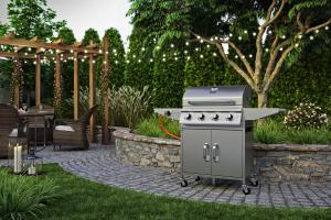 Koler Grill ogrodowy gazowy Relish V2 ruszt 66x40 cm 8