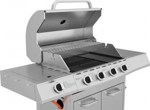 Koler Grill ogrodowy gazowy Relish V4 ruszt żeliwny 76x46.5 cm 7