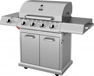 Koler Grill ogrodowy gazowy Relish V4 ruszt żeliwny 76x46.5 cm 8