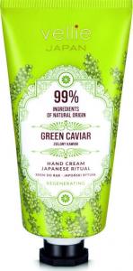 Vellie Japan Krem do rąk Green Caviar regenerujący 50ml 1