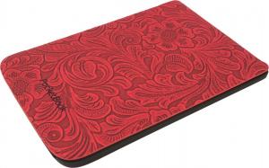 Pokrowiec PocketBook Etui Shell Premium flowers pattern red 3