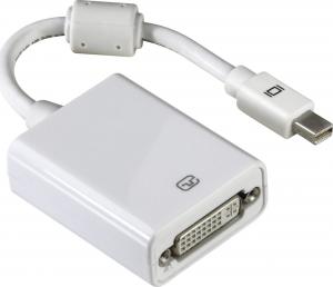 Adapter AV Hama DisplayPort Mini - DVI-I biały (53248) 1