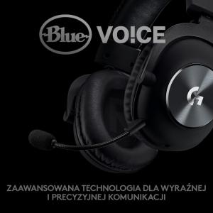 Słuchawki Logitech G Pro X Lightspeed Czarne (981-000907) 9