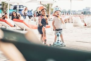 ScootAndRide Kask dla dzieci 1-5 lat Peach r. XXS-S (96389) 7