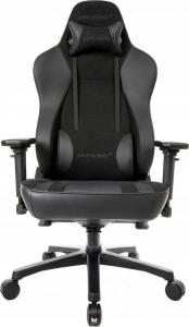 Fotel AKRacing Office Obsidian Softouch Suede czarny (AK-OBSIDIAN-ALC) 2