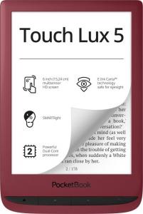 Czytnik PocketBook Touch Lux 5 (PB628-R-WW) 1