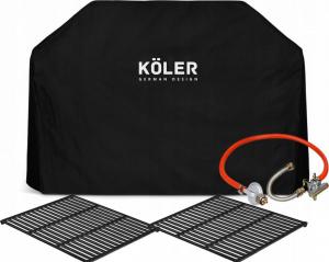 Koler Grill ogrodowy Gazowy Relish V1 16 kW 40 cm x 66 cm czarny 10