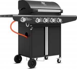 Koler Grill ogrodowy Gazowy Relish V1 16 kW 40 cm x 66 cm czarny 3