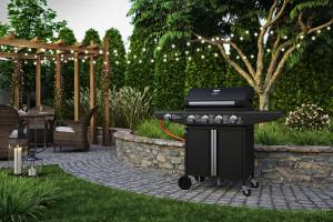 Koler Grill ogrodowy Gazowy Relish V1 16 kW 40 cm x 66 cm czarny 4