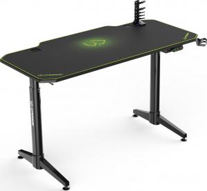 Biurko Ultradesk Level Zielone 140 cmx70 cm 6