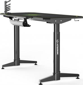 Biurko Ultradesk Level Zielone 140 cmx70 cm 7