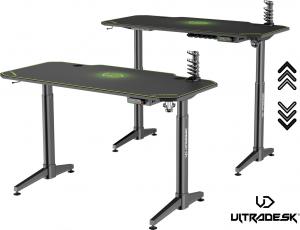 Biurko Ultradesk Level Zielone 140 cmx70 cm 10