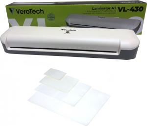Laminator VeroTech VL-430 + zestaw folii startowych (VL-430___SET_10A4_10A5_10CRED) 1