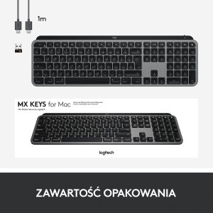 Klawiatura Logitech MX Keys do MAC (920-009558) 11