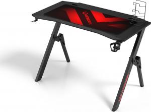Biurko Ultradesk Action V2 Czerwone 110 cmx59 cm 3