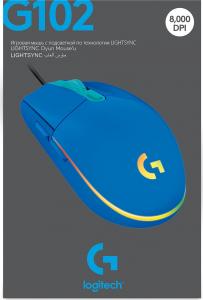Mysz Logitech G102 Lightsync  (910-005801) 11