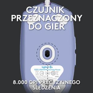 Mysz Logitech G102 Lightsync  (910-005854) 4