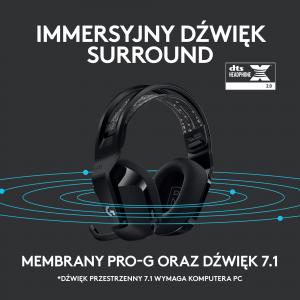 Słuchawki Logitech G733 Lightspeed Czarne (981-000864) 10
