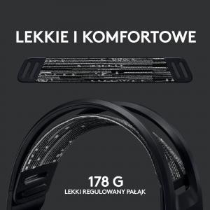Słuchawki Logitech G733 Lightspeed Czarne (981-000864) 2