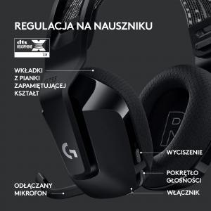Słuchawki Logitech G733 Lightspeed Czarne (981-000864) 5