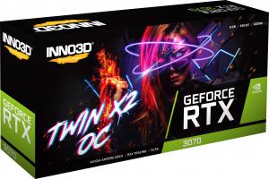 Karta graficzna Inno3D GeForce RTX 3070 Twin X2 OC 8GB GDDR6 (RTX 3070 TWIN X2 OC) 3