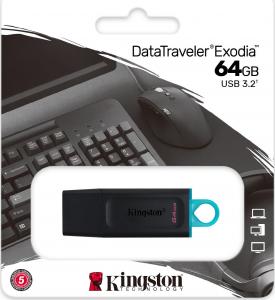 Pendrive Kingston DataTraveler Exodia, 64 GB  (DTX/64GB) 6