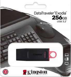 Pendrive Kingston DataTraveler Exodia, 256 GB  (DTX/256GB) 2