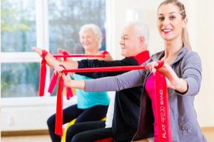 4fizjo Flex Flat Band różne poziomy oporu w zestawie wielokolorowy 5 szt. 5