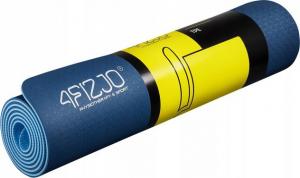 4fizjo Mata treningowa TPE 183 cm x 61 cm x 0.6 cm niebieska 3