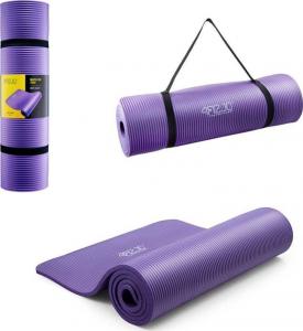 4fizjo Mata treningowa 180 cm x 60 cm x 1 cm fioletowa 2