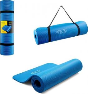 4fizjo Mata treningowa 180 cm x 60 cm x 1 cm niebieska 2