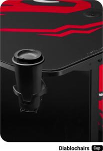 Biurko Diablo Chairs X-Mate 1400 Czerwone 140 cmx66 cm 12