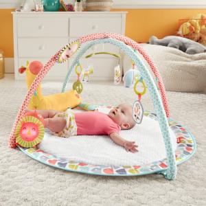 Fisher Price Sensoryczna mata z żyrafką (GMG07) 3
