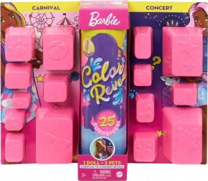 Lalka Barbie Mattel Color Reveal - Kolorowa maksiniespodzianka (GPD54) 1