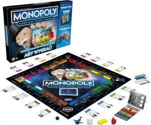 Hasbro Gra planszowa Monopoly Super Electronic Banking 3